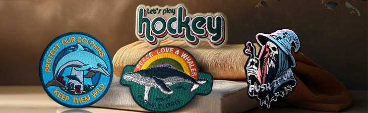 AquaPatches offers custom patches for your clothing and accessories