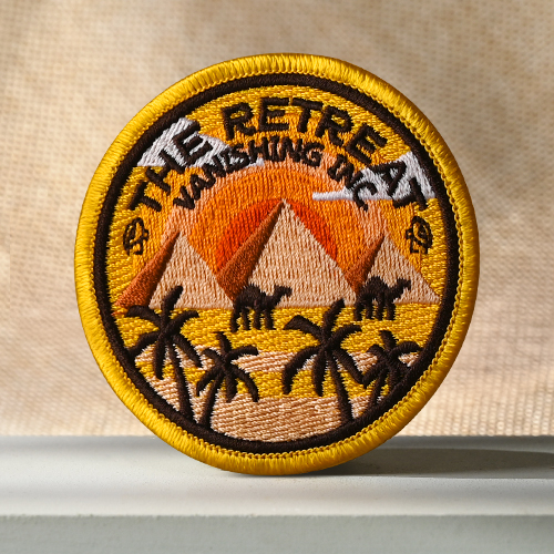 Custom Desert Retreat Embroidered Patches